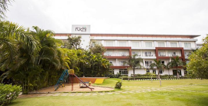 Hotel Le Ruchi The Prince Mysore Exteriör bild